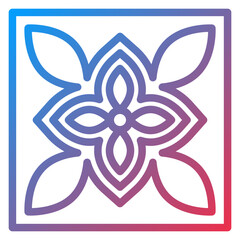 Floor Tiles Icon Style