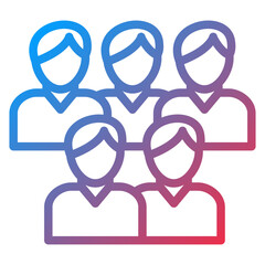 Crowd Icon Style