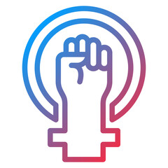 Obraz premium Feminism Icon Style