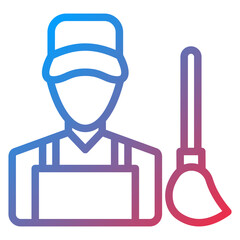Janitor Icon Style