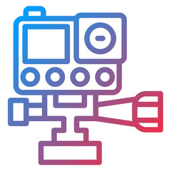 Action Camera Icon Style