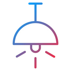 Pendant Light Icon Style © designing ocean