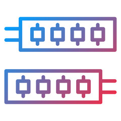 Rgb Light Strip Icon Style