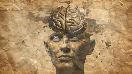 Human mind head