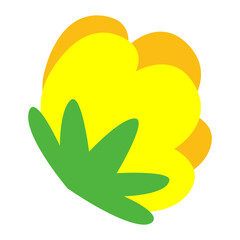 Cute Flower Sticker