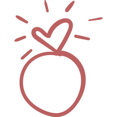 Hand Drawn Love Doodle