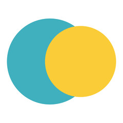 Colorful modern Geometric shape element