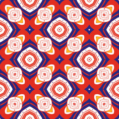 pattern abstract flower batik pillow yoga print 