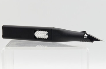 Black cutter isolated on white
