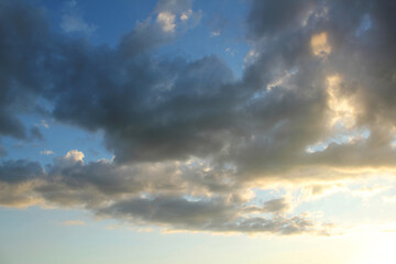 vanilla sky background and cloud