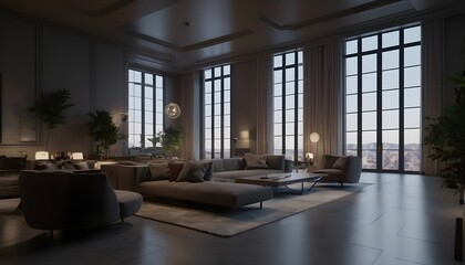 interior of a hotel room