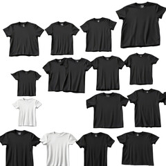 Black t-shirt png images, Black t-shirt transparent, black t-shirt wallpaper, t-shirt on white  isolated