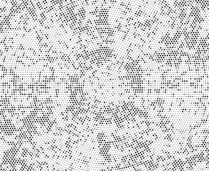 Halftone vector background. Monochrome halftone pattern. Abstract geometric dots background. Pop Art comic gradient black white texture. Design for presentation banner, poster, flyer, business card.	