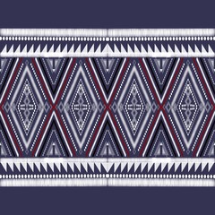 Cute Handdrawn ekat abstract seamless pattern.