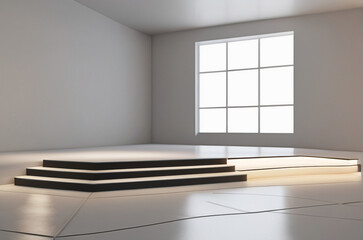 Fototapeta premium interior of a room