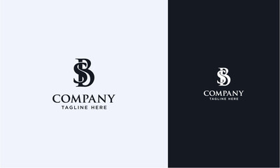 SB or BS initial logo concept monogram,logo template designed to make your logo process easy and approachable. All colors and text can be modified