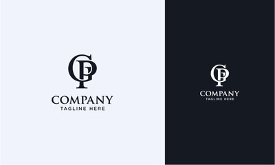 GP initial logo concept monogram,logo template designed to make your logo process easy and approachable. All colors and text can be modified
