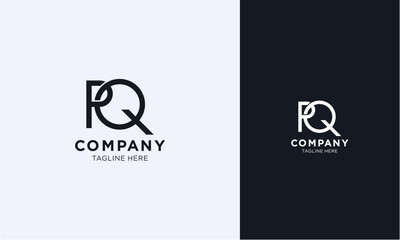 PQ initial logo concept monogram,logo template designed to make your logo process easy and approachable. All colors and text can be modified