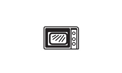 Microwave vector logo design