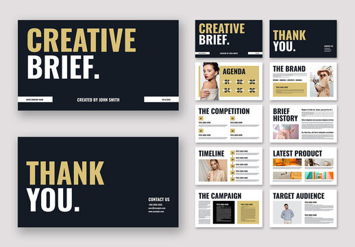 Creative Brief Presentation Template