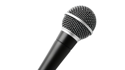 microphone on transparent background