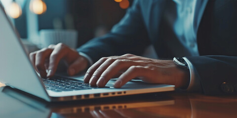 A business woman calculates finances with precision using a calculator and laptop, showcasing expertise in her office workspace.