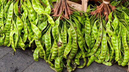 Petai fruit has a distinctive aroma and is often used by people in traditional cooking