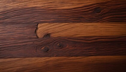 Dark teak wood parquet floor