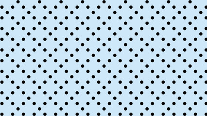 Blue abstract background with black dots