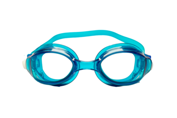 swimming goggles isolated on transparent background. png file
