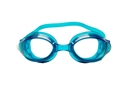swimming goggles isolated on transparent background. png file