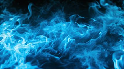 The blue flame