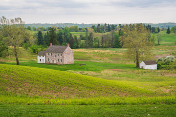 Valley Forge National Historical Park, Revolutionary War encampment, northwest of Philadelphia, in Pennsylvania, USA