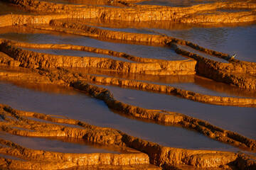 Iron Sulfate Patterns in the Waters of Rio Tinto