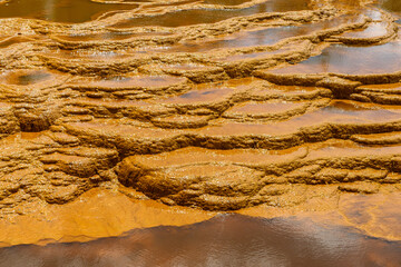 Terraced Mineral Pools of Rio Tinto