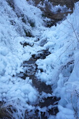 あしがくぼの氷柱