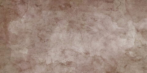 にじみが綺麗なチョコ色の水彩画風の背景イラスト