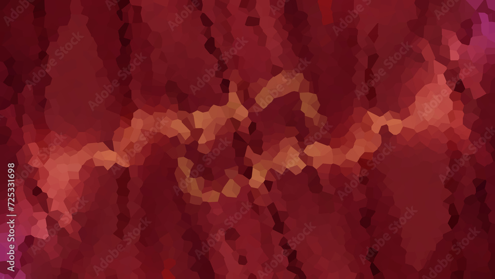 Poster red abstract pattern backdrop of geometric. polygonal design illustration. low poly texture backgrou