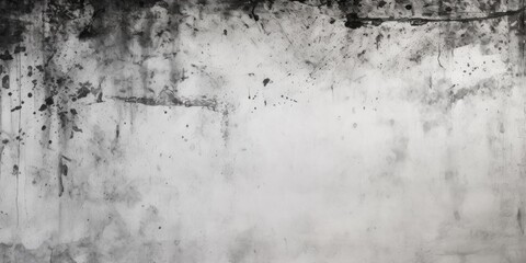 Modified close-up photograph of wall surface with abstract black and white grunge backdrop, related...