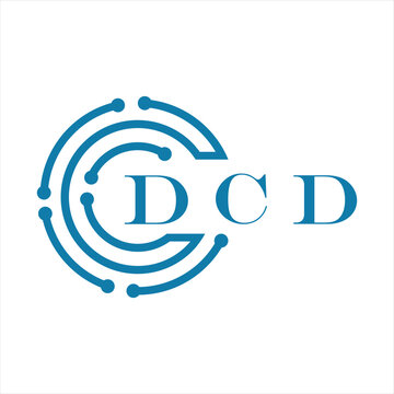 DCD letter design. DCD letter technology logo design on white background. DCD Monogram logo design for entrepreneur and business