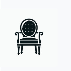 chair vector illustration isolated on background