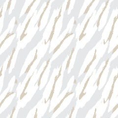 Neutral Colour Abstract Brush Strokes Seamless Pattern Design