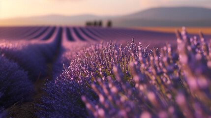 Lavender field. 