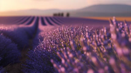 Fototapeten Lavender field.  © Vika art