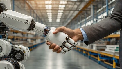 Zukunft der Zusammenarbeit: Mensch und Maschine Hand in Hand