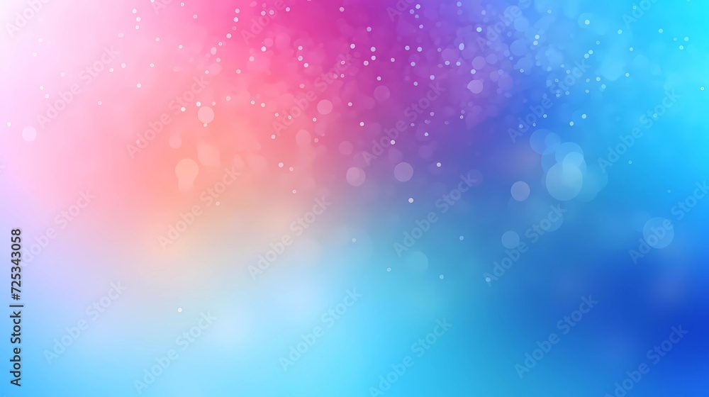 Poster colorful blurred gradient with granular noise effect background. generative ai