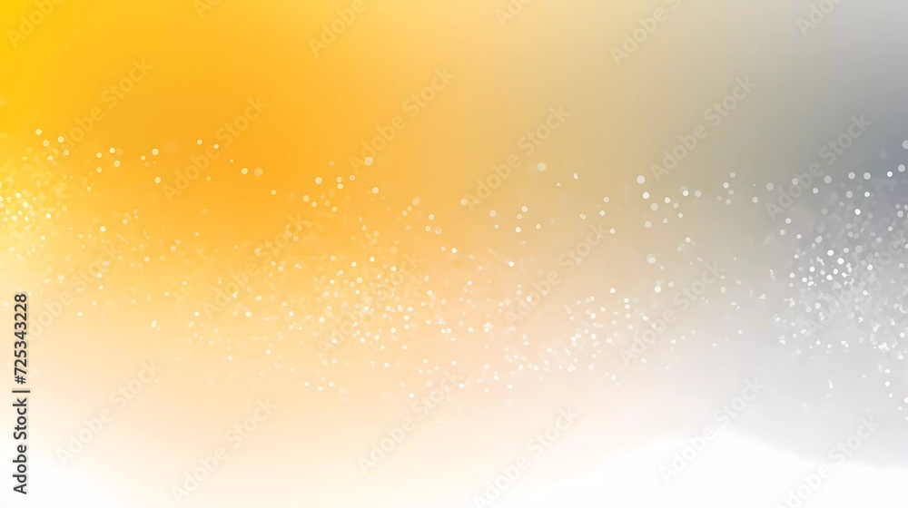 Poster blurred gradient silver and yellow color gradient, with granular noise effect background. generative