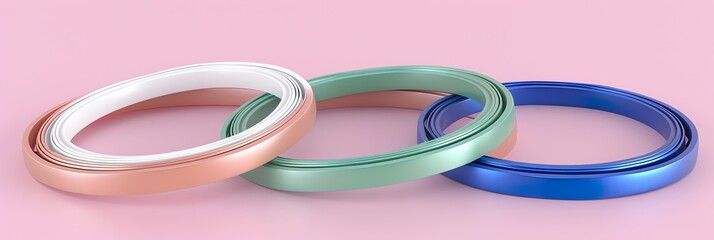 two wedding rings