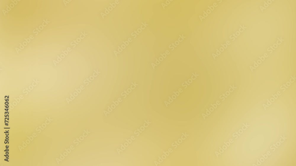 Poster Soft gold color changing backgorund, abstract elegant gradient light animation