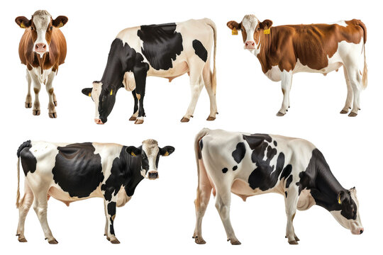 set of cow